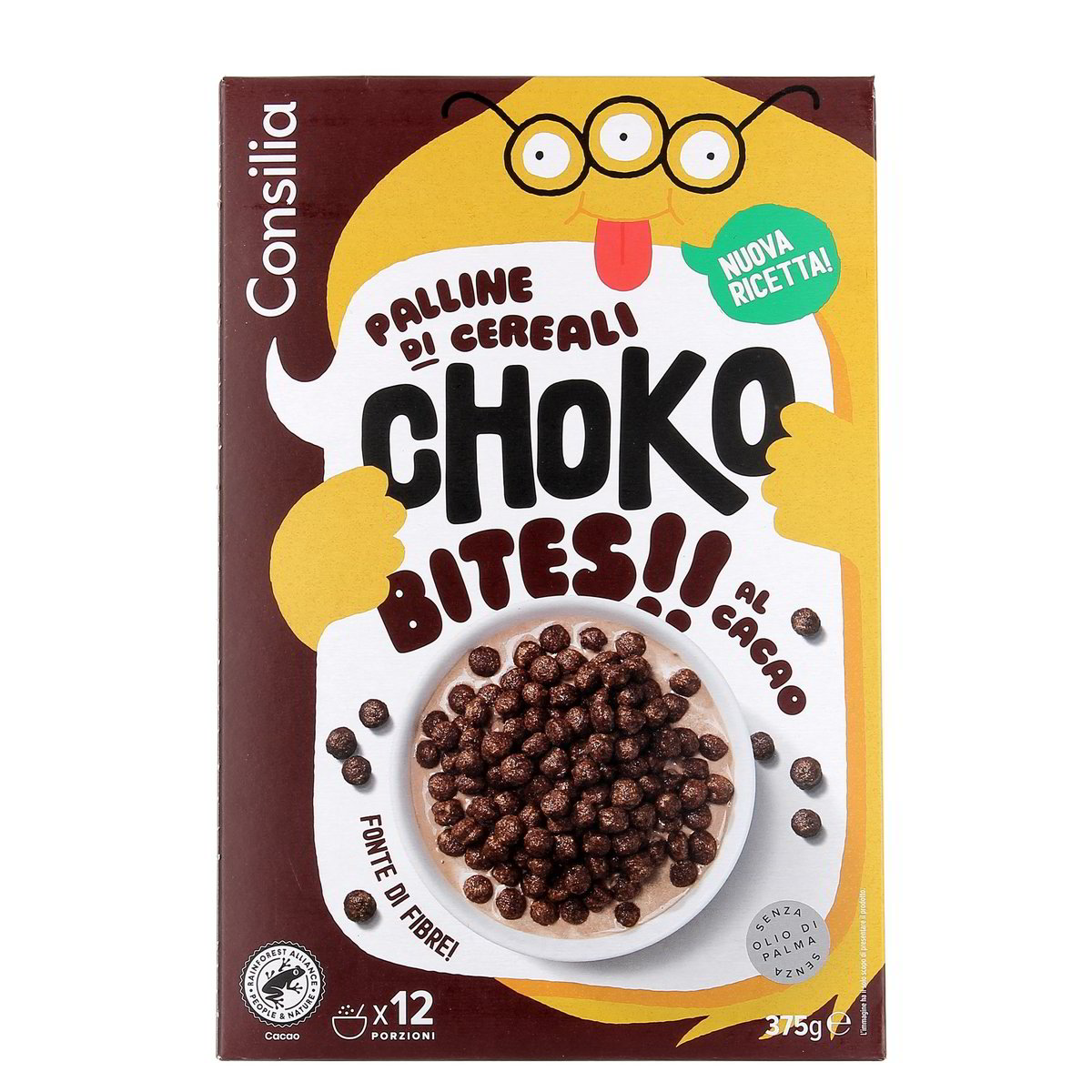 Consilia Choko Bites Palline Di Mais Al Cacao 375 g