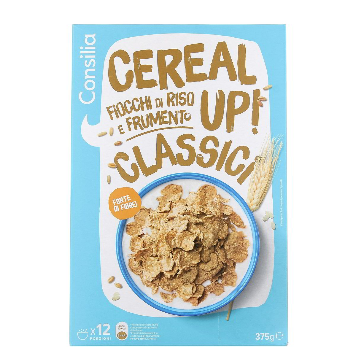 Consilia Cereal Up Fiocchi Di Riso E Frumentto Classici 375 g