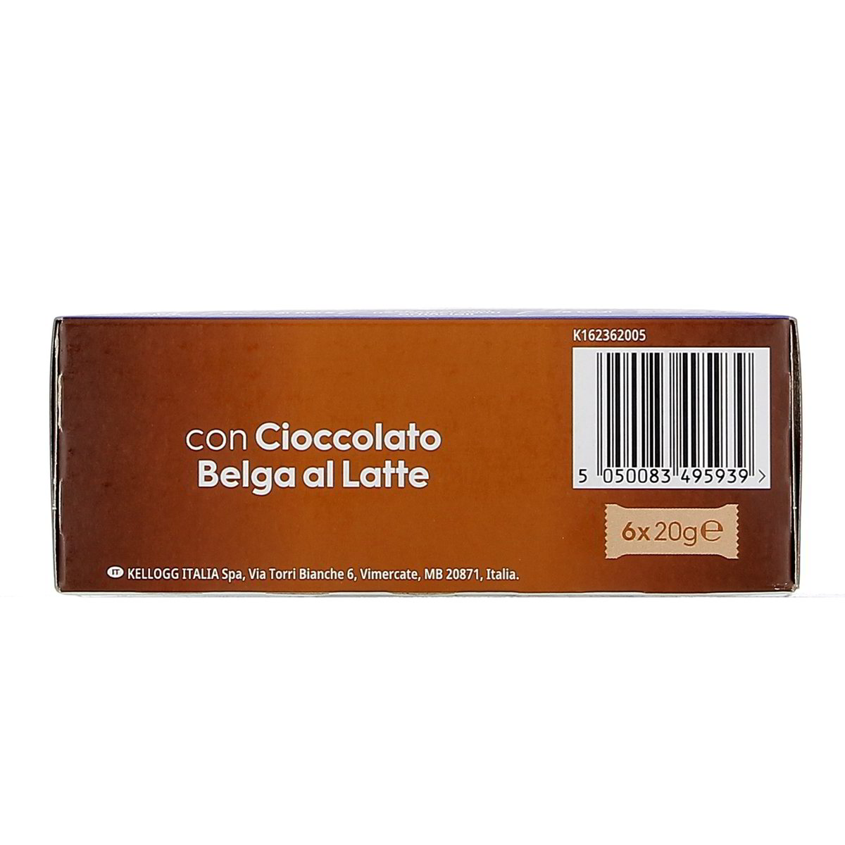 Kellogg'S SPECIAL K BARRETTE CON CIOCCOLATO BELGA AL LATTE x6 120 g — immagine 3
