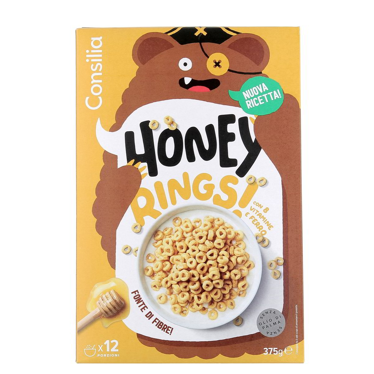 Consilia Honey Rings Con Miele Dolcissimi 375 g