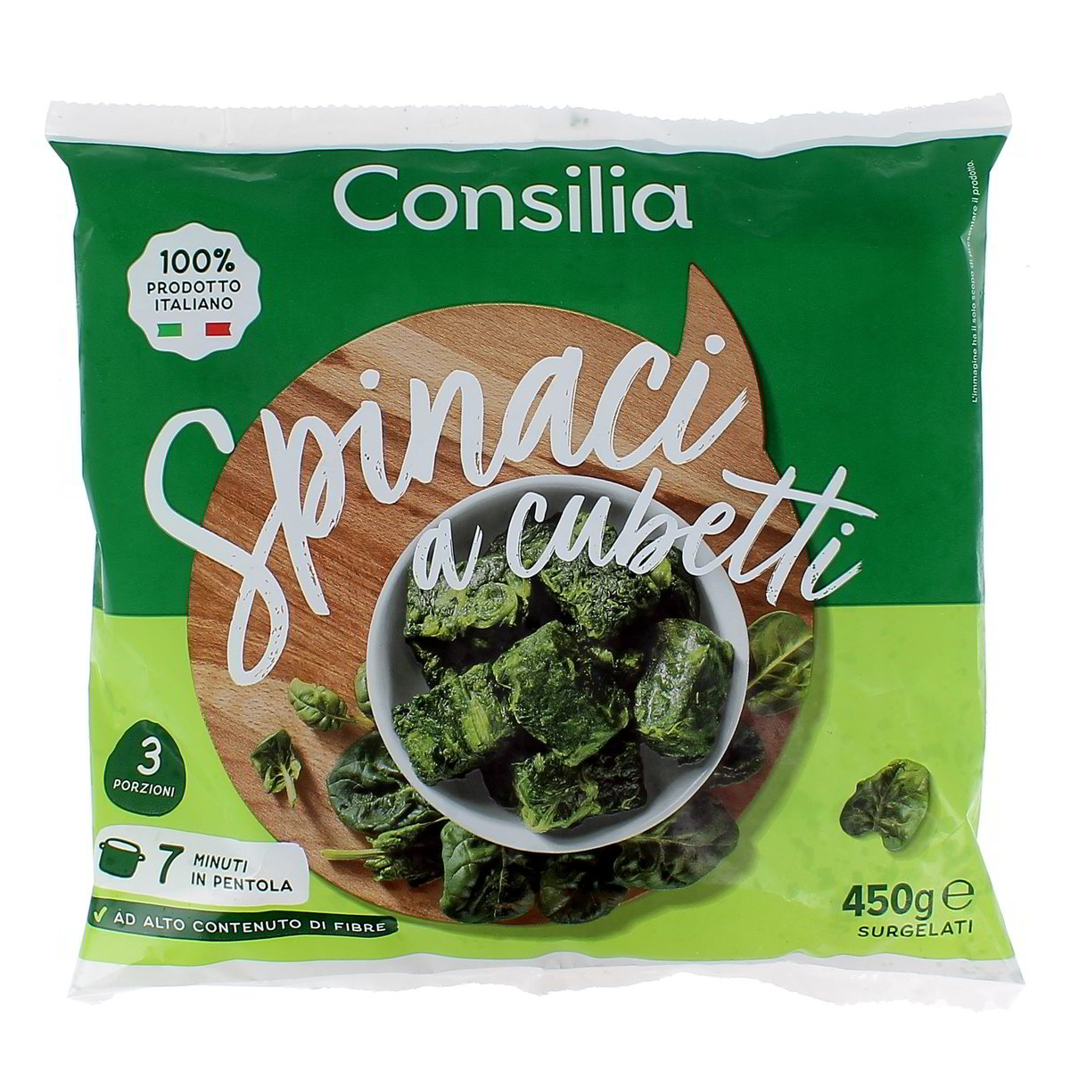 Consilia Spinaci A Cubetti 450 g