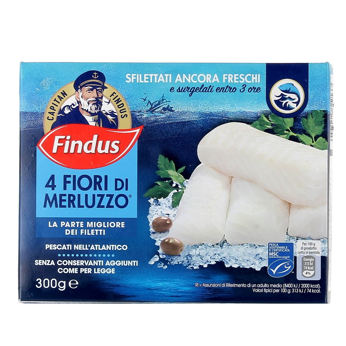 Findus 4 Fiori Di Merluzzo 300 g