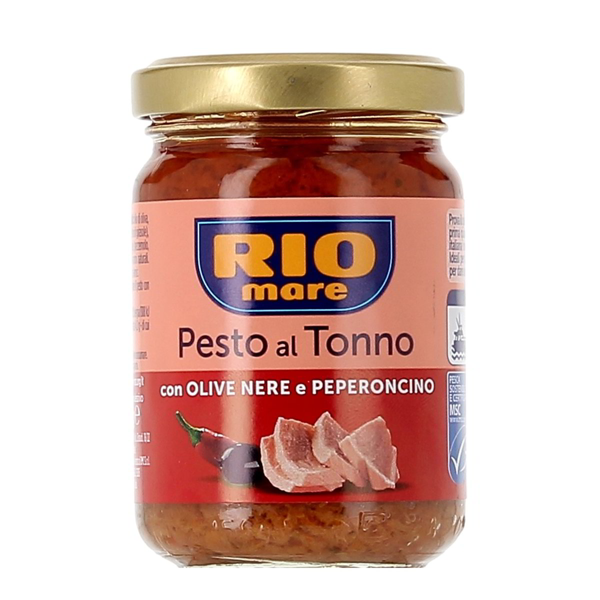 RIO Mare Pesto Al Tonno Con Olive Nere E Peperoncino 130 g