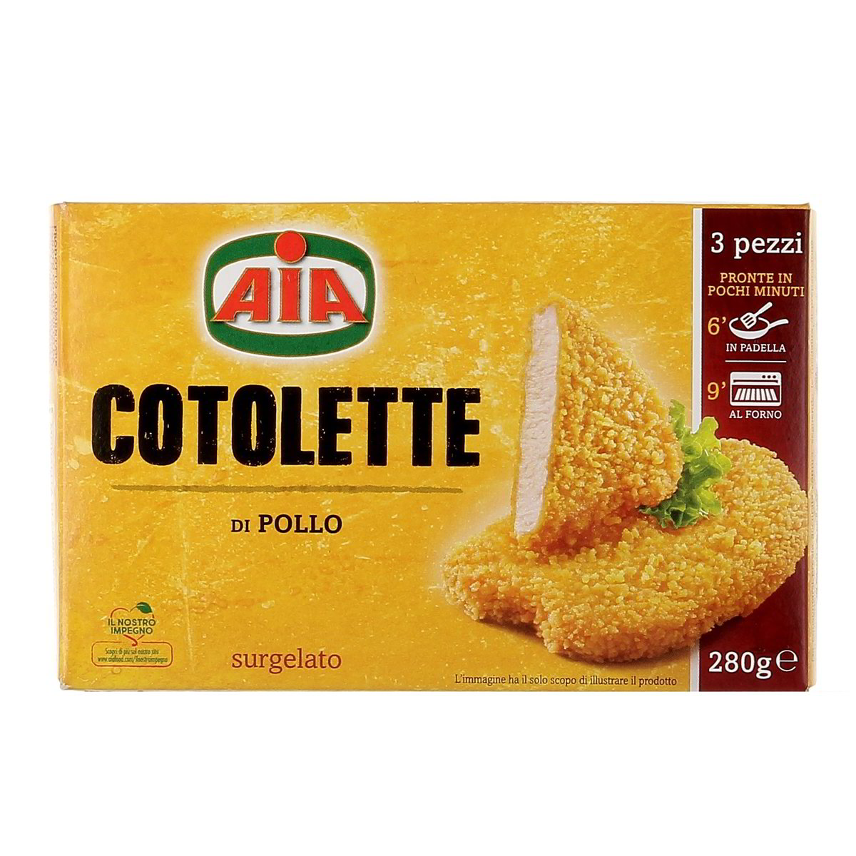 AIA Cotolette Di Filetto Di Pollo 280 g