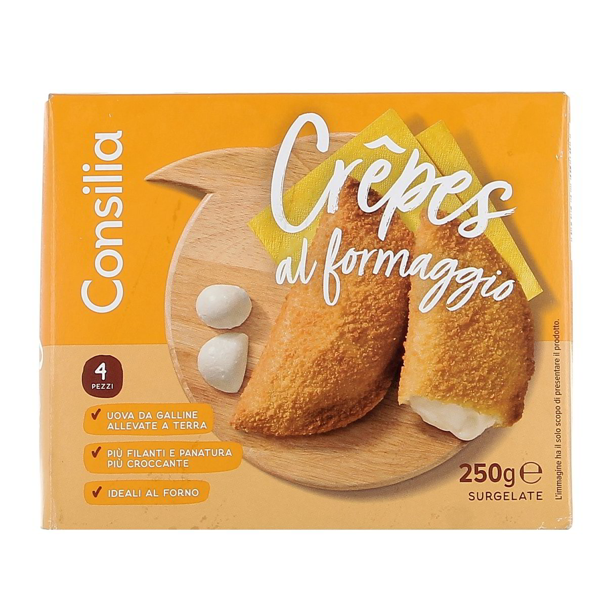 Consilia 4 Crepes Al Formaggio 250 g