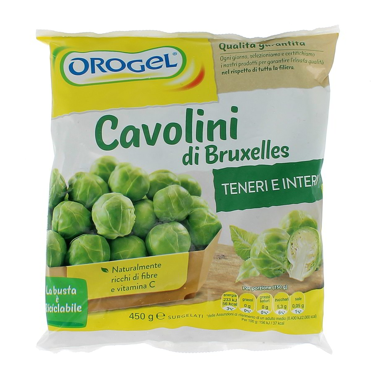 Orogel Cavolini Di Bruxelles 450 g