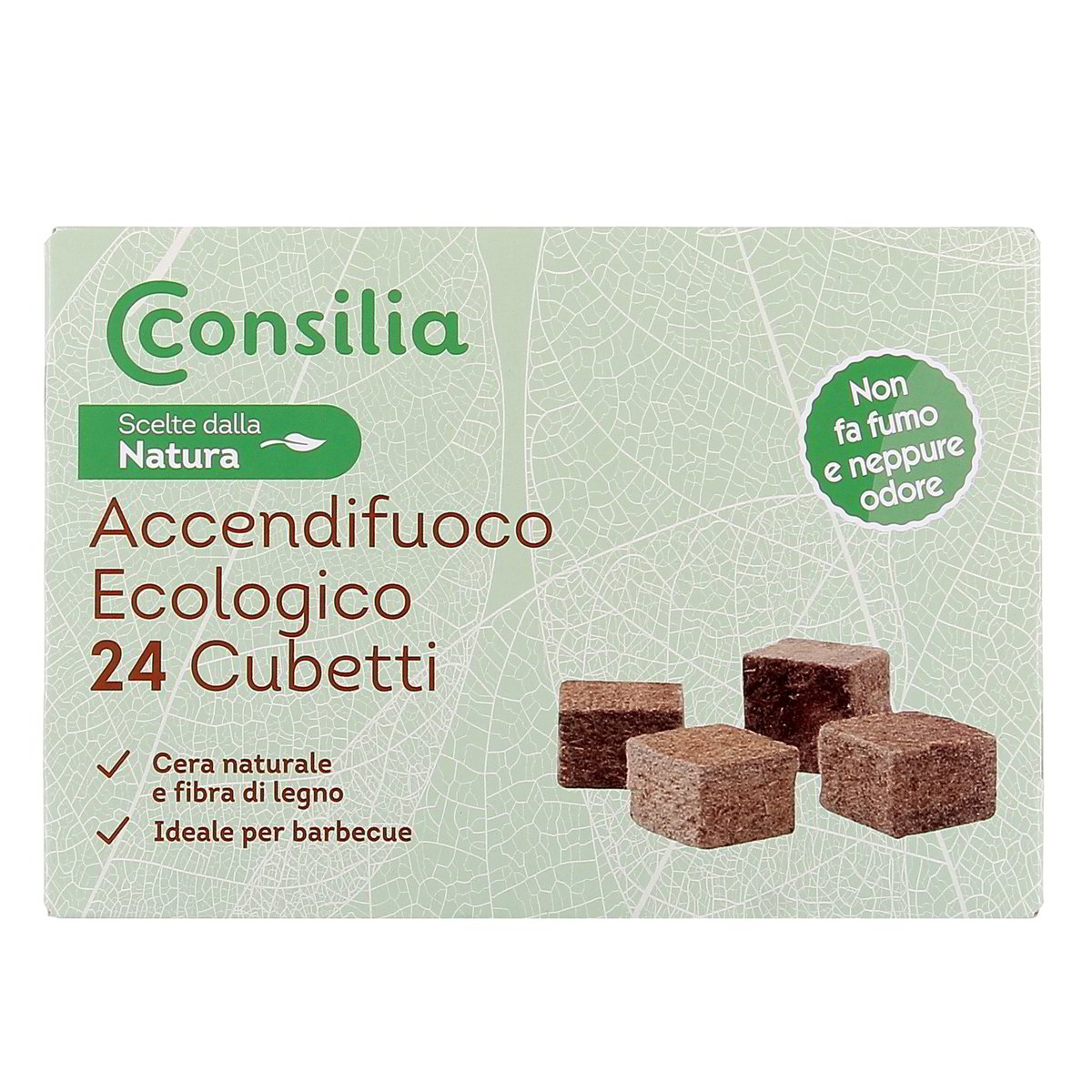 Consilia Cubetti Accendifuoco Eco 24 pezzi