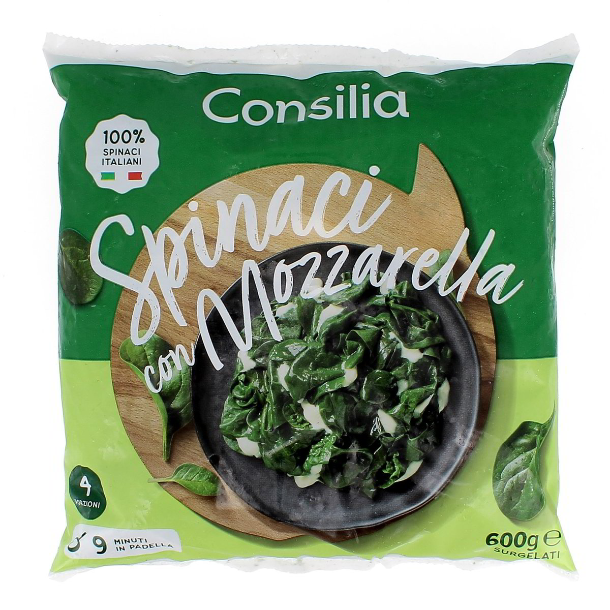 Consilia Spinaci Con Mozzarella 600 g