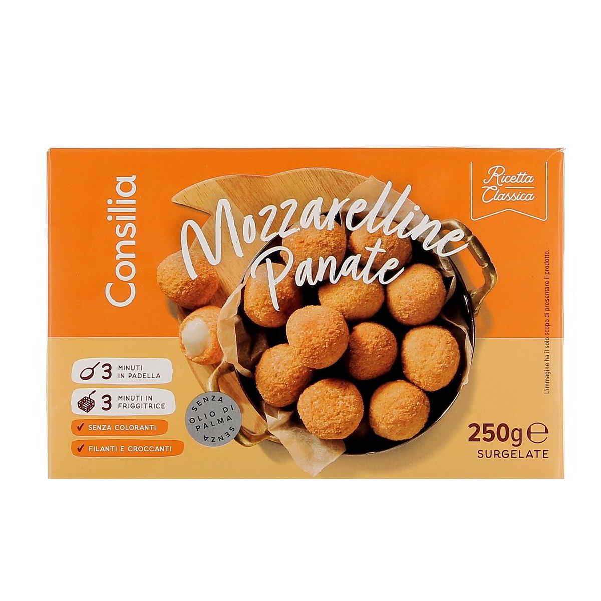 Consilia Mozzarelline Panate 250 g