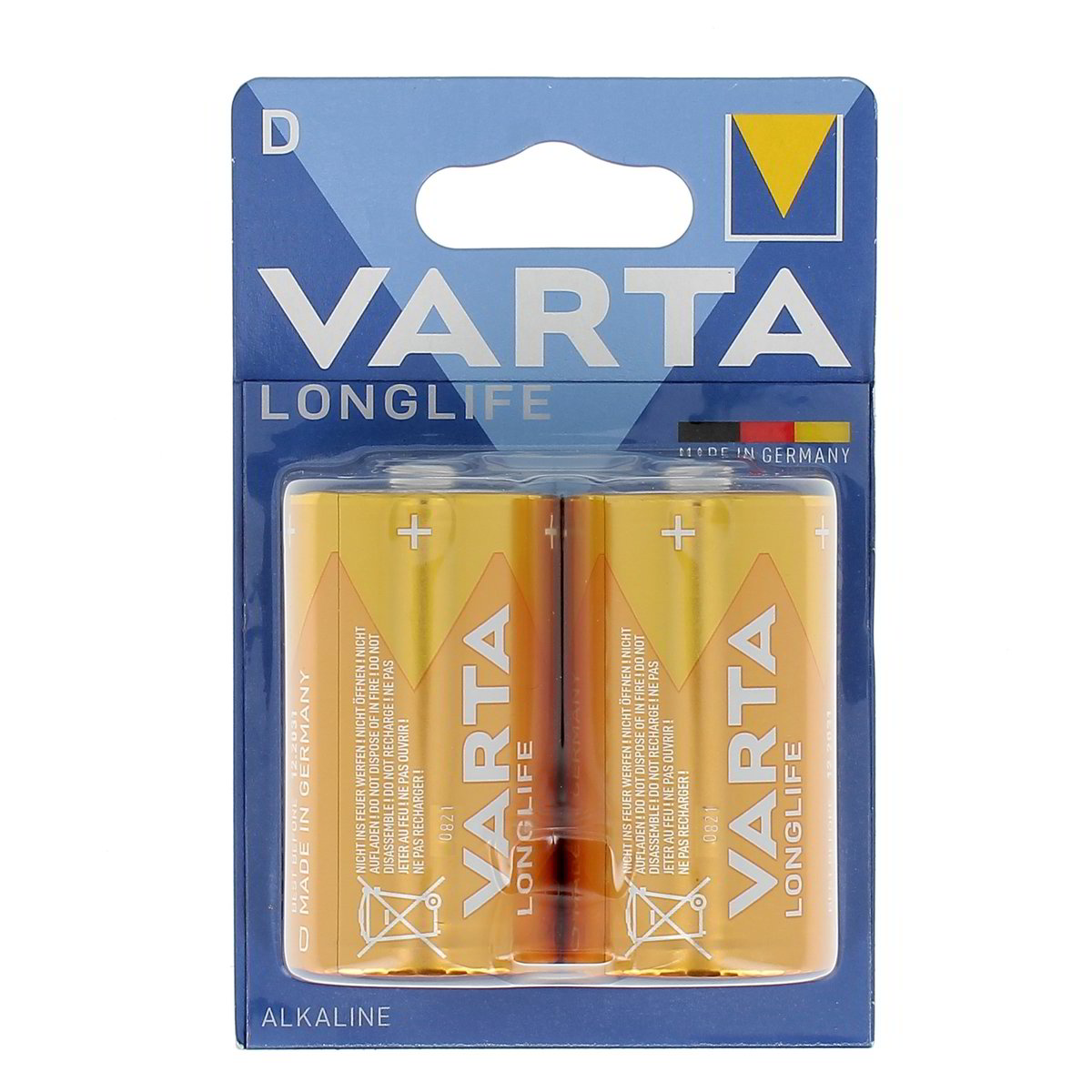 Varta Longlife D 2 pezzi
