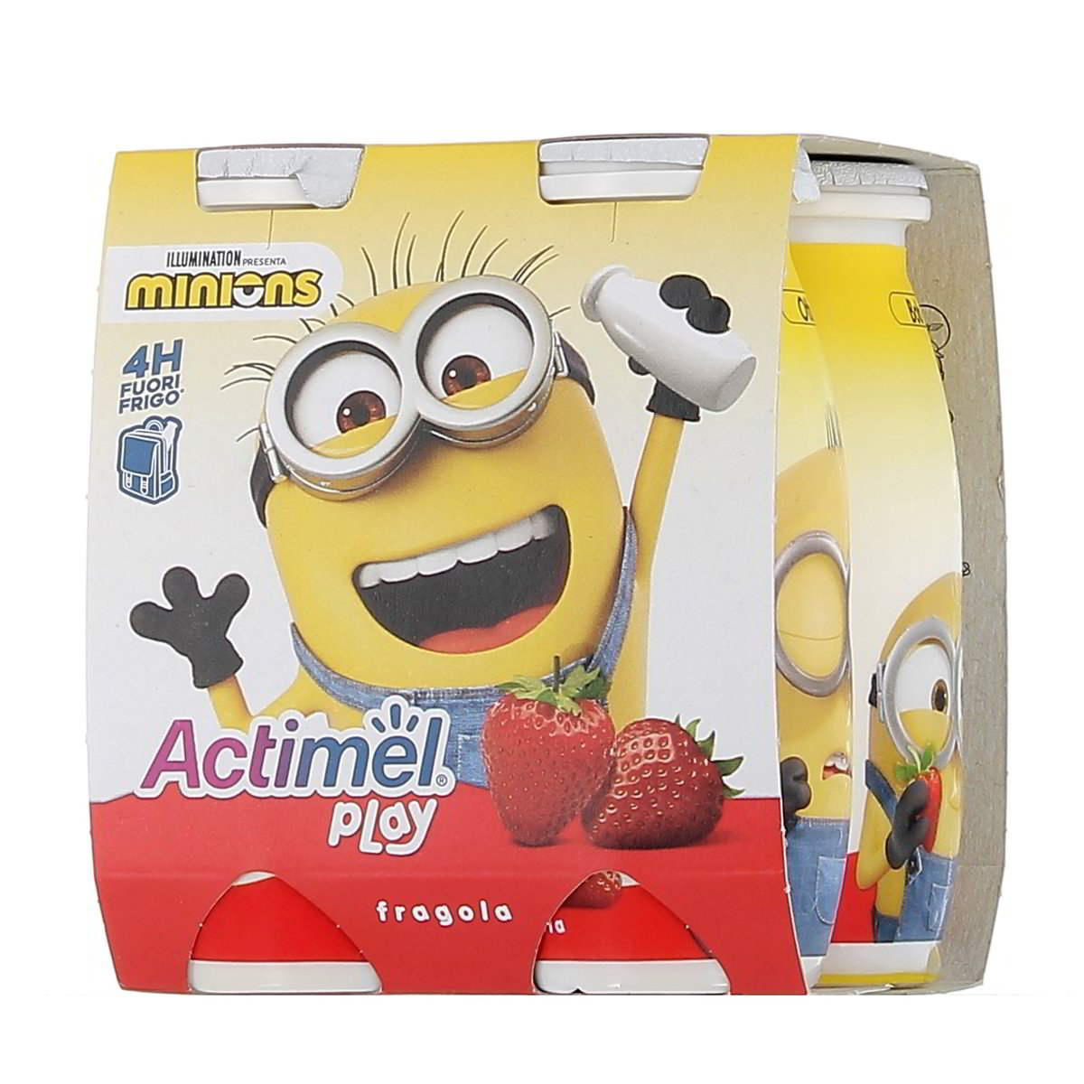 Danone Actime Play Fragola 4x100 g