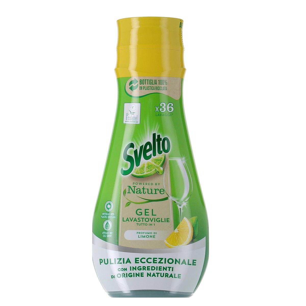 Svelto Gel Lavastoviglie Tutto In 1 Profumo Di Limone 640 ml