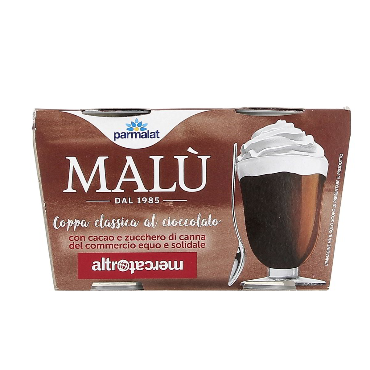 Parmalat Malù Al Cioccolato Con Panna Montata 2x100 g