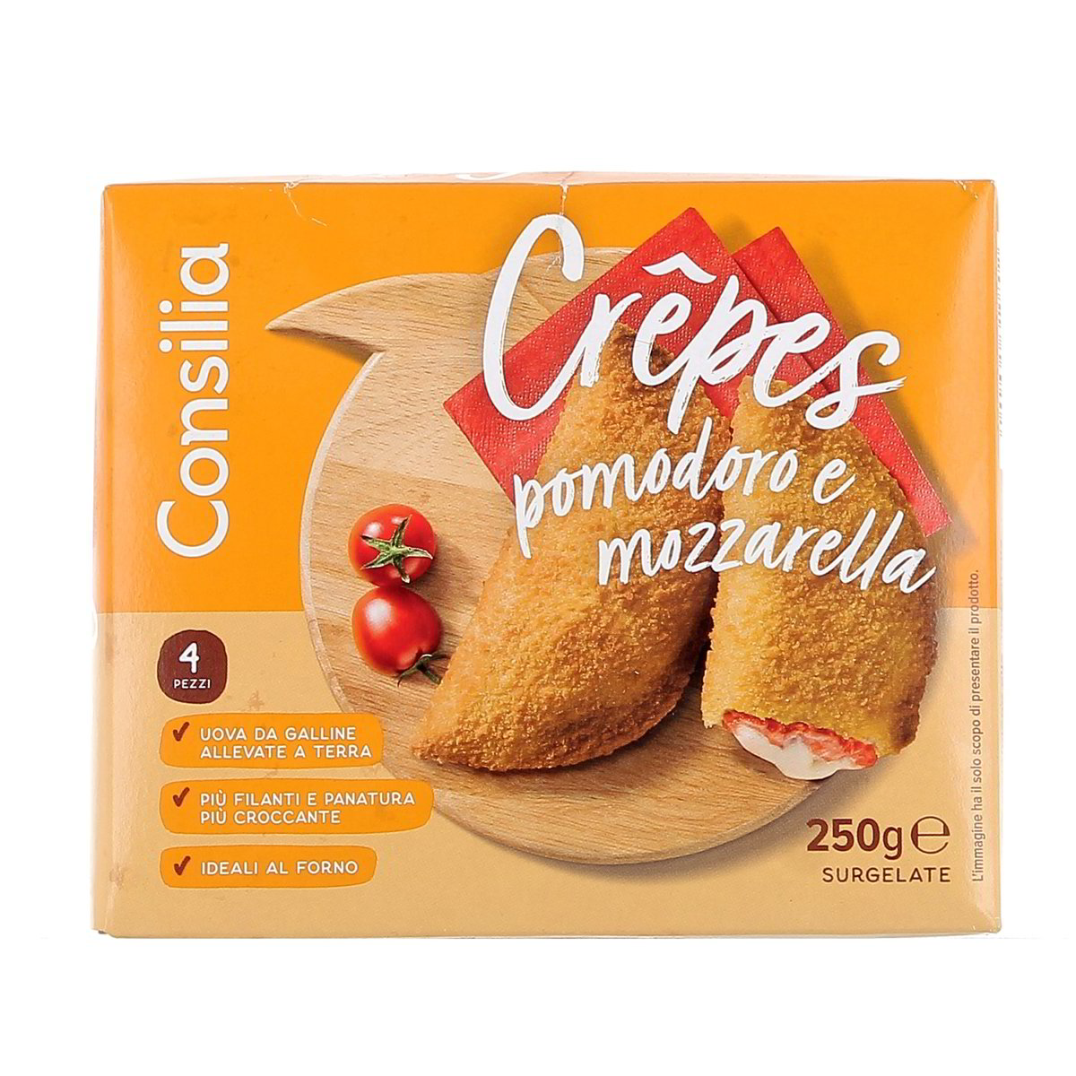 Consilia 4 Crepes Pomodoro E Mozzarella 250 g