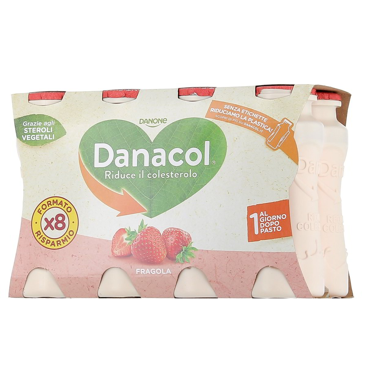 Danone Danacol Fragola 8x100 g