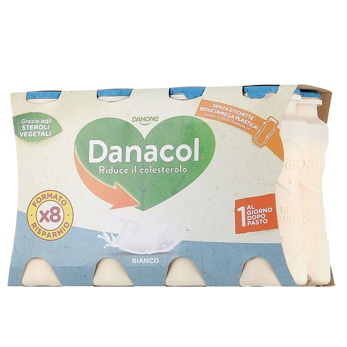Danone Danacol Bianco 8x100 g