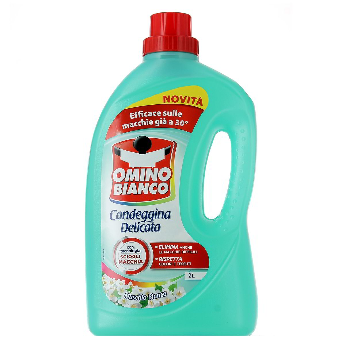 Omino Bianco Candeggina Delicata Profumazione Assortita 2 l
