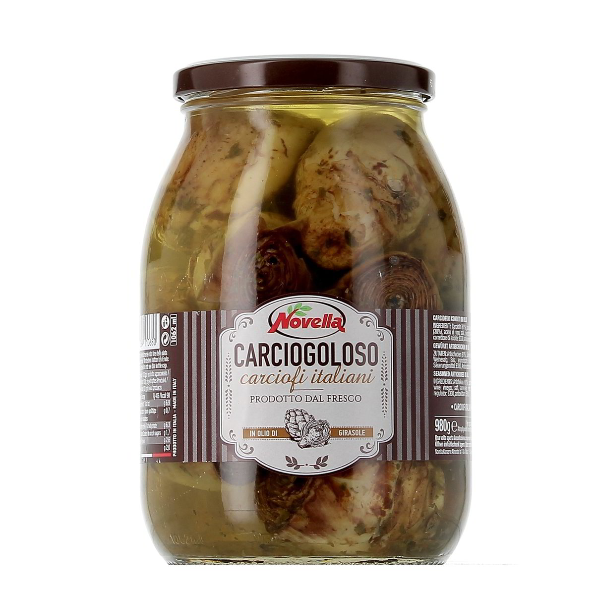 Novella Carciogoloso Carciofi Italiani 980 g - sgocciolato 600 g