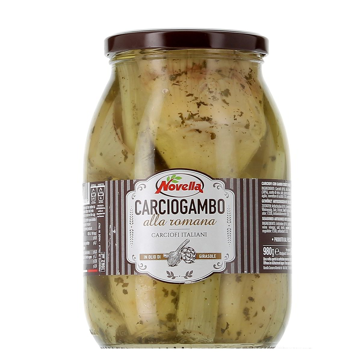 Novella Carciogambo Alla Romana 980 g - sgocciolato 600 g