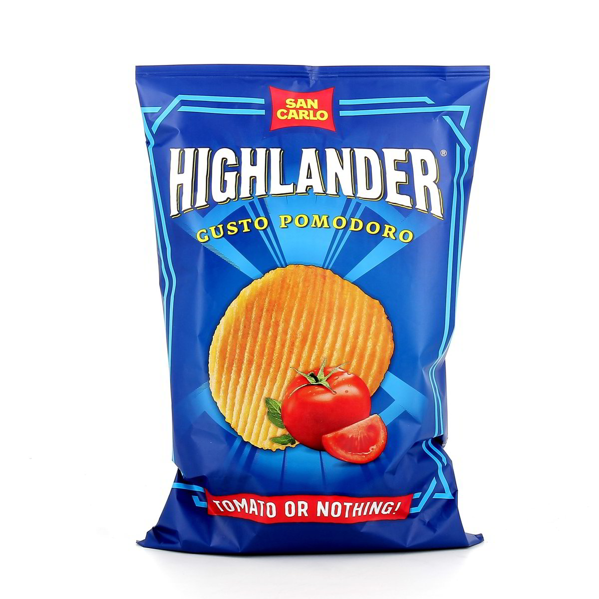 Highlander Patatine Gusto Pomodoro 130 g