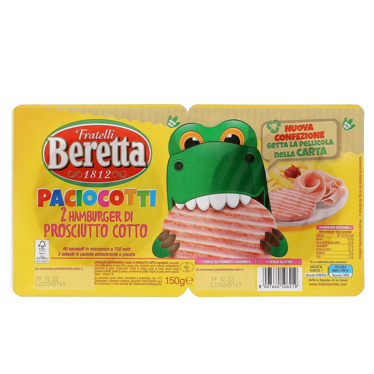 Beretta Paciocotti Classici 150 g