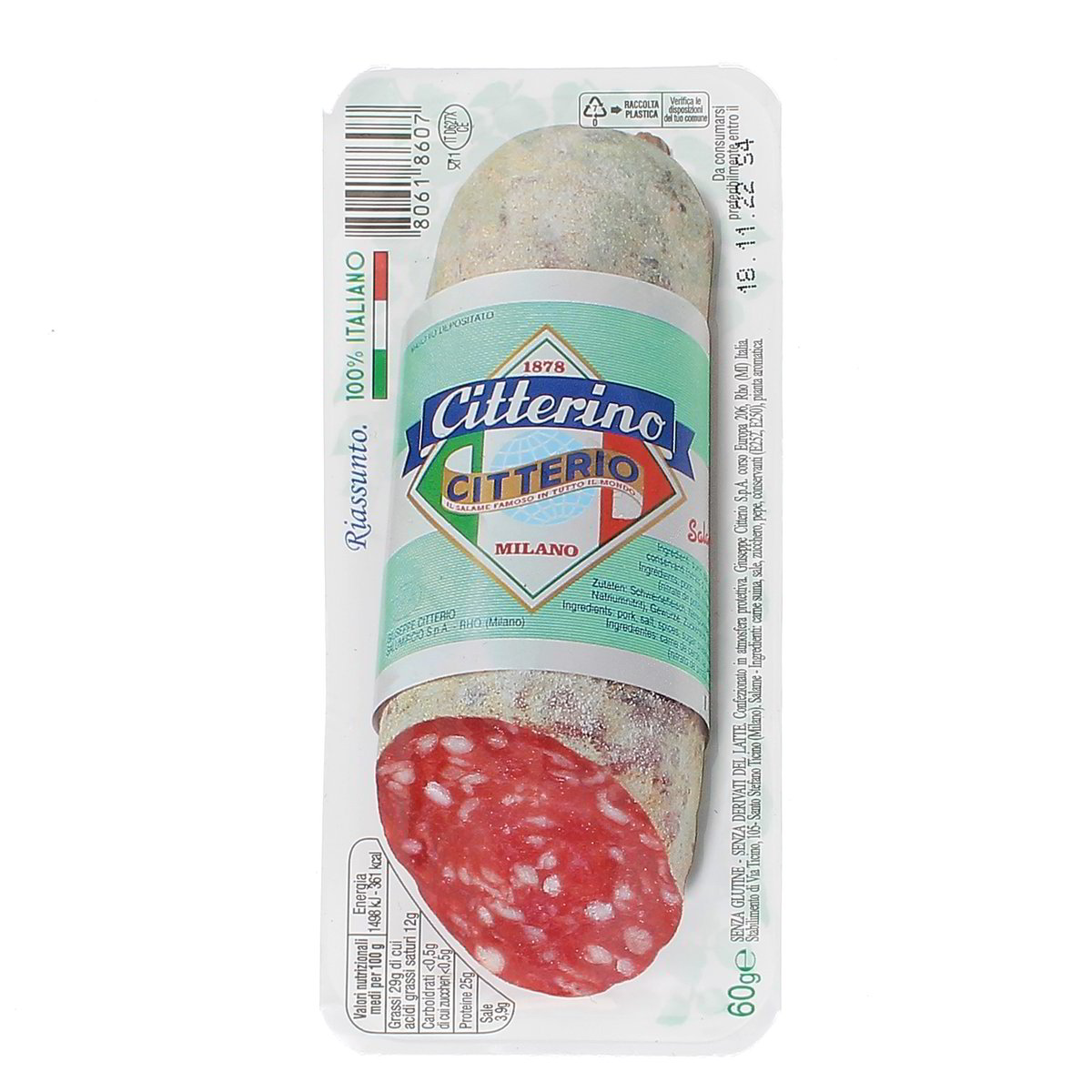 Citterio Citterino Milano Riassunto 60 g