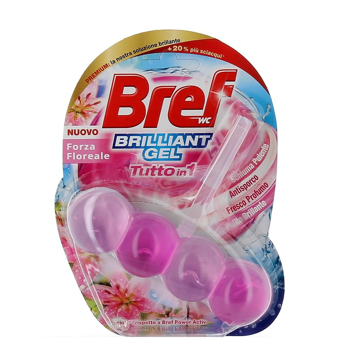 Bref Brilliant Gel Tutto In 1 Forza Floreale 1 pezzo