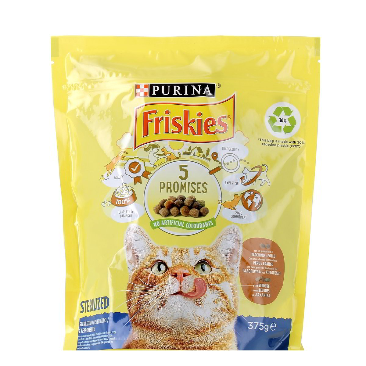Purina Friskies 5 Promises Tacchino E Pollo 375 g