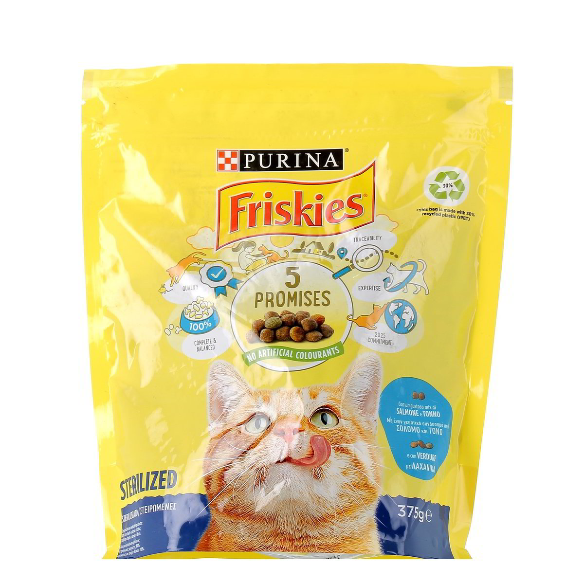 Purina Friskies 5 Promises Salmone E Tonno 375 g