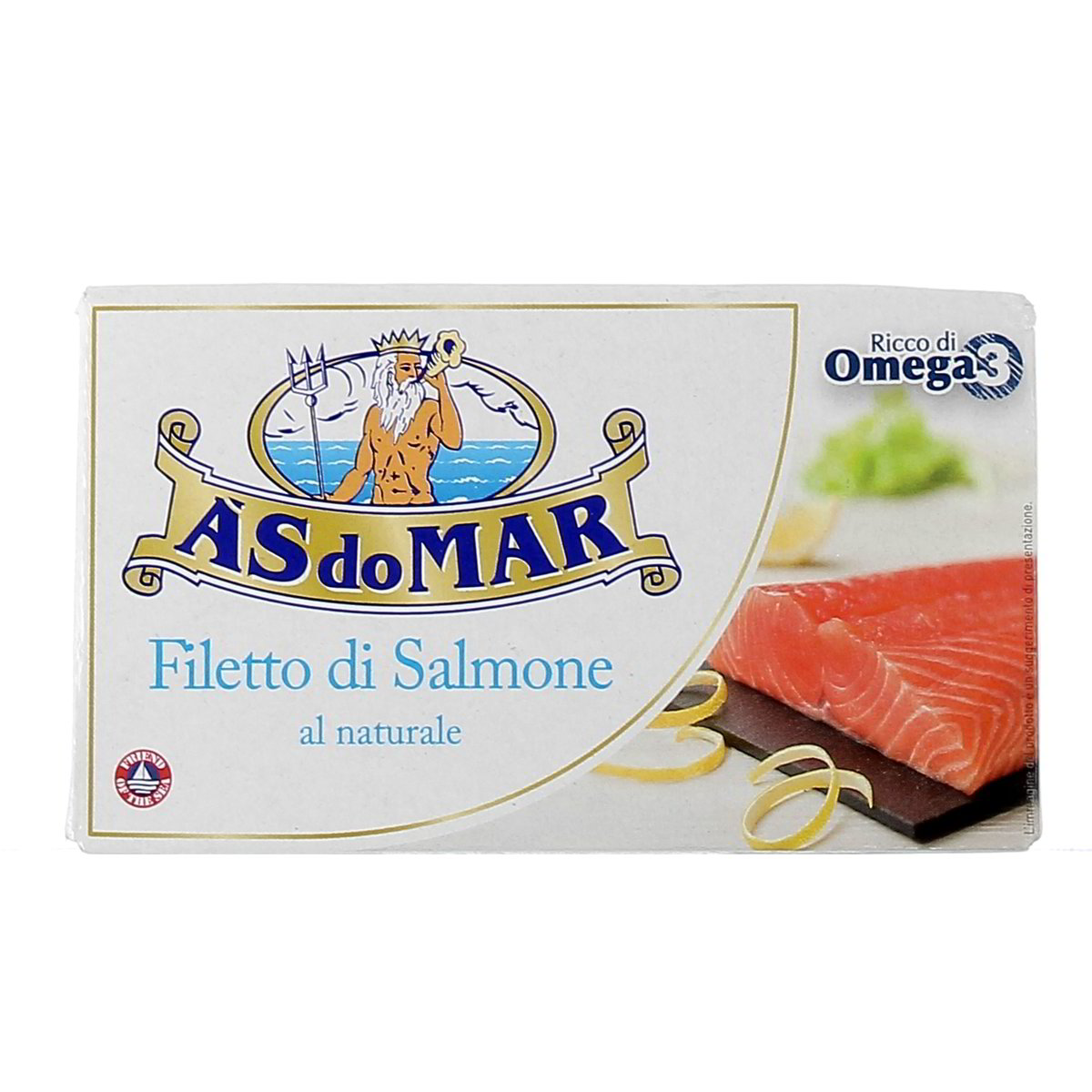 AS DO MAR Filetti Di Salmone Al Naturale 115 g - sgocciolato 81 g