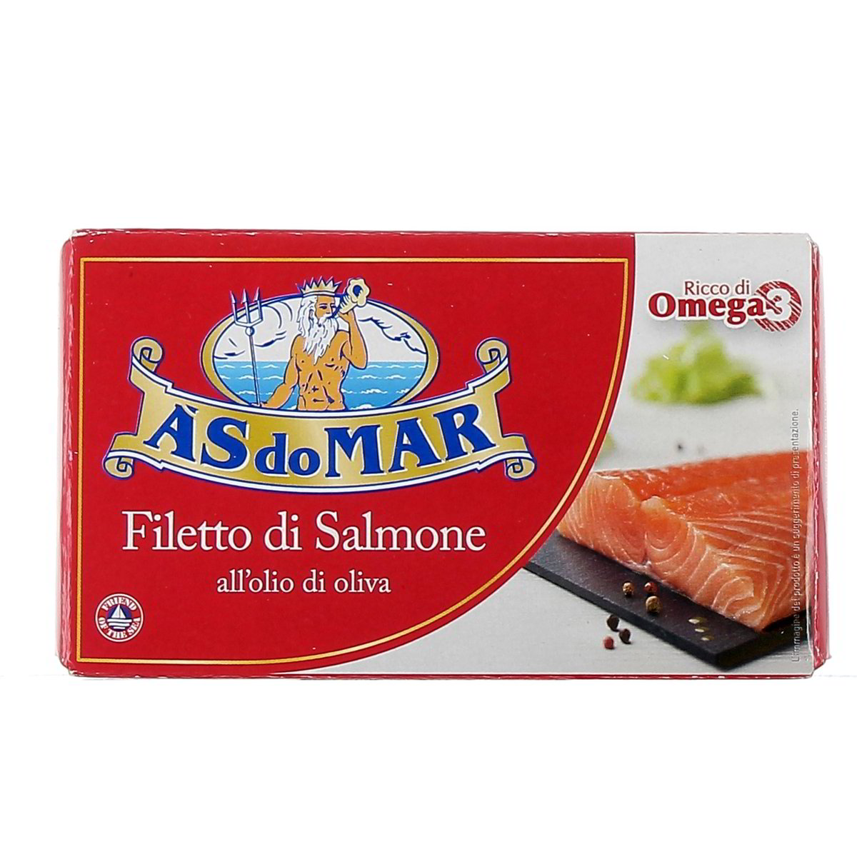 AS DO MAR Filetti Di Salmone All'olio Di Oliva 115 g