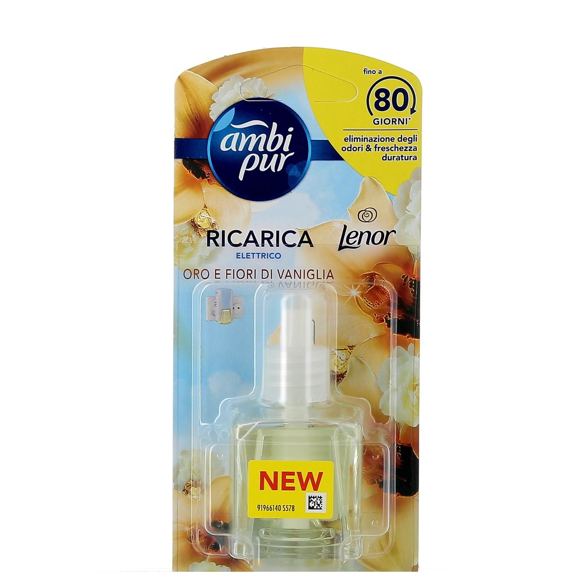 Ambipur Ricarica Elettrico Oro E Fiori Di Vaniglia 20 ml