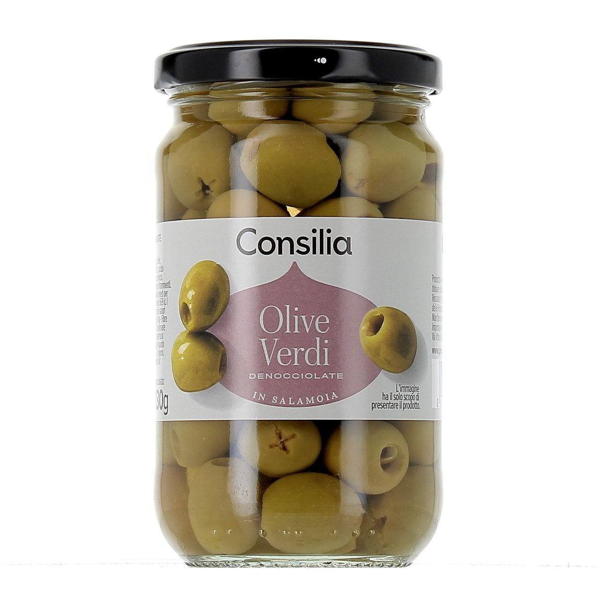 Consilia Olive Verdi Denocciolate 285 g - sgocciolato 130 g