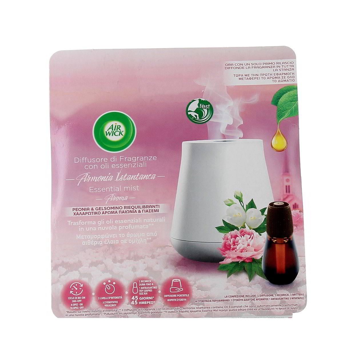 AIR Wick Diffusore Di Fragranze Con Oli Essenziali 1 pezzo