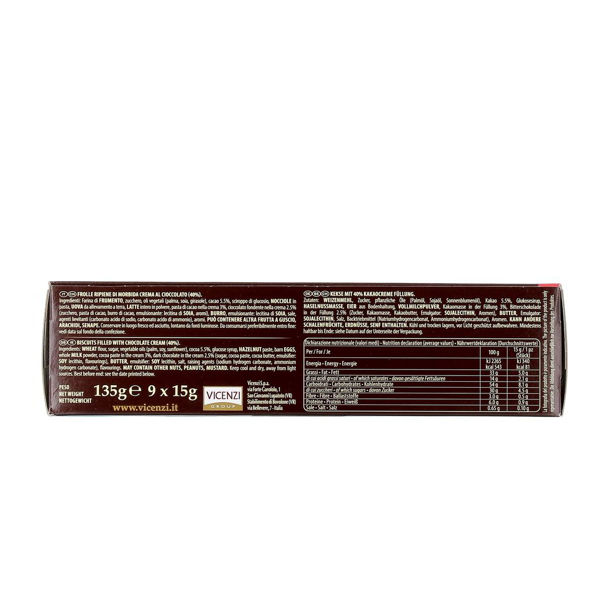 Grisbì Cioccolato 135 g — immagine 3