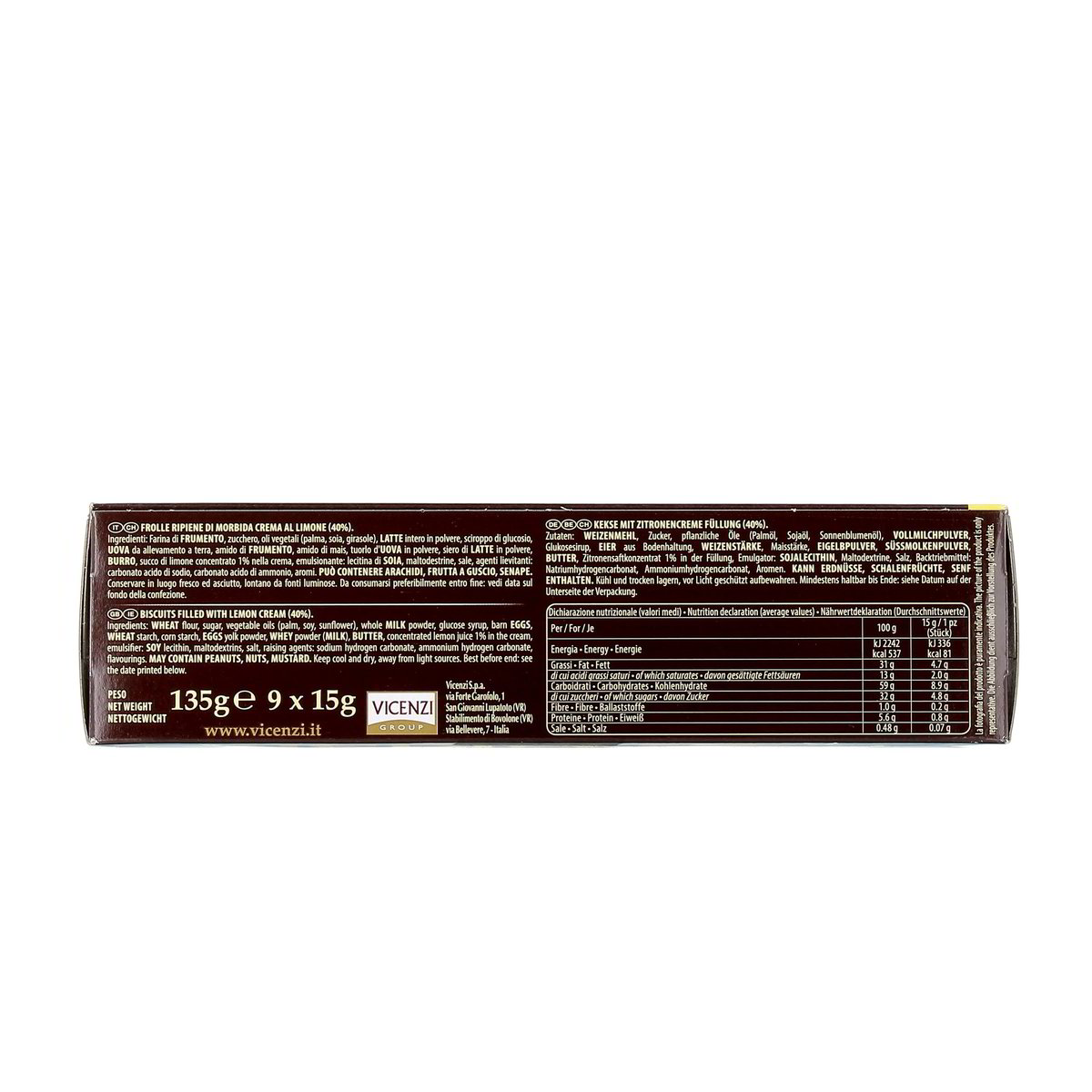 Grisbì Limone 135 g — immagine 3