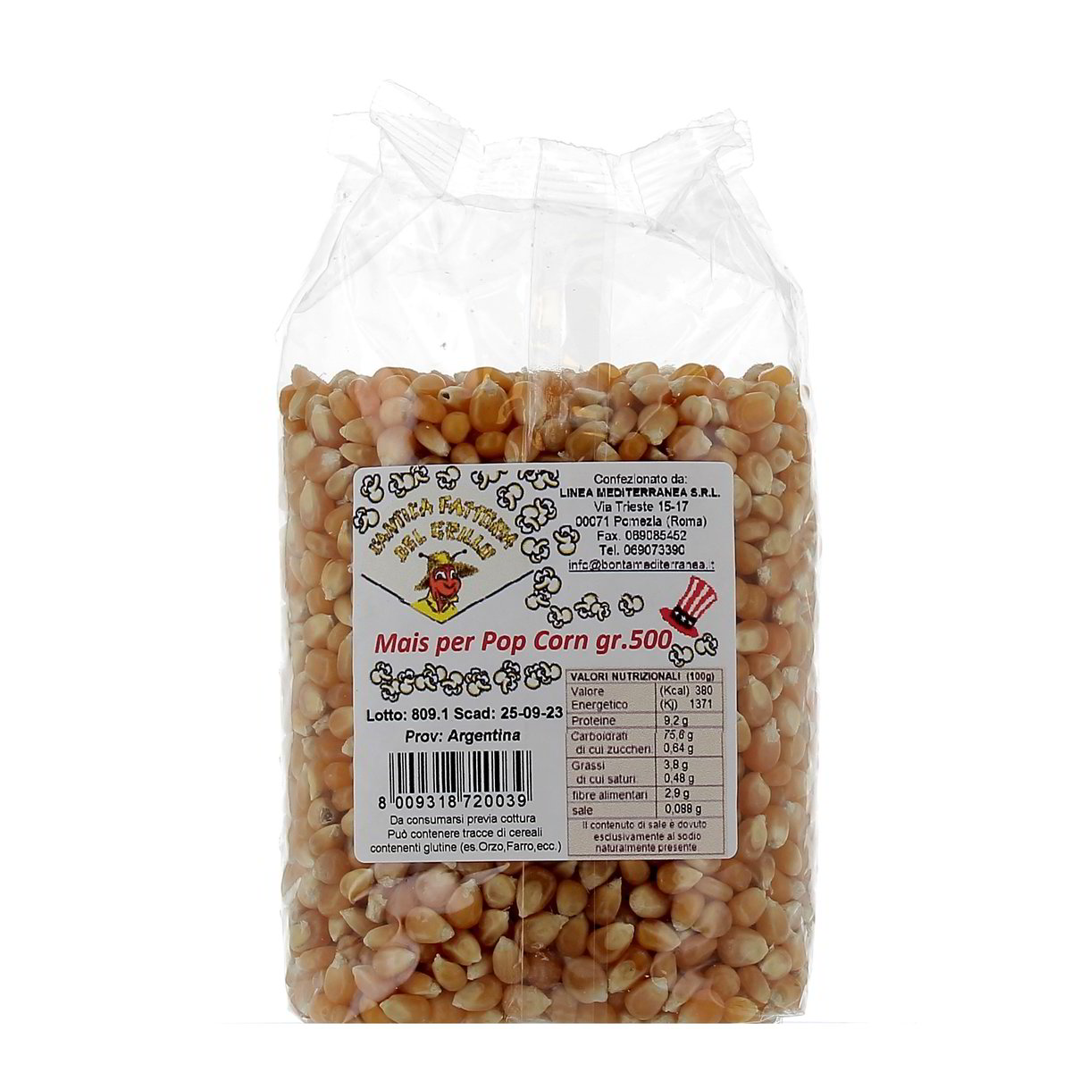 L'Antica Fattoria del Grillo Mais Per Pop Corn 500 g