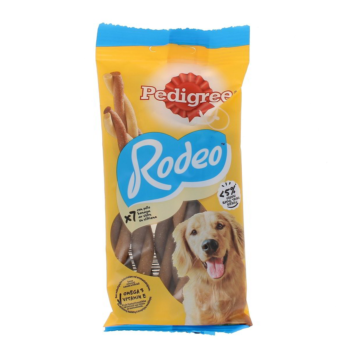 Pedigree RODEO POLLO x7 123 g