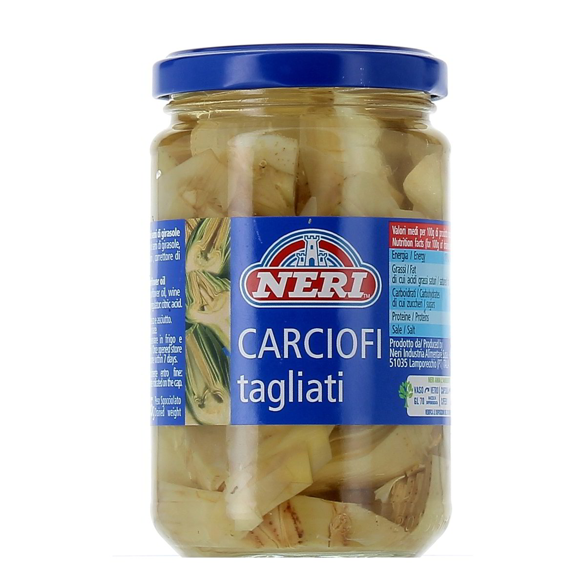 Neri Carciofi Tagliati 280 g - sgocciolato 165 g