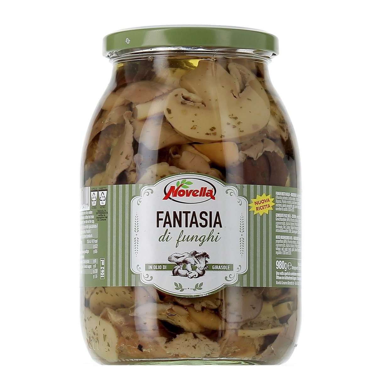 Novella Fantasia Di Funghi 980 g - sgocciolato 600 g
