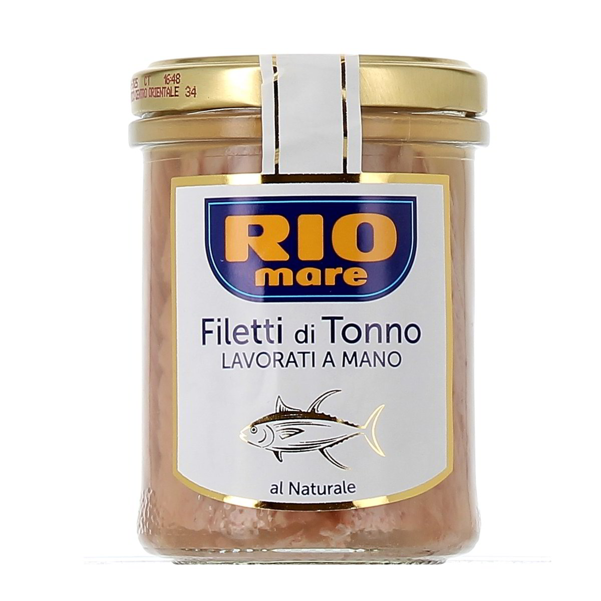 RIO Mare Filetti Di Tonno Al Naturale Lavorati A Mano 180 g - sgocciolato 126 g
