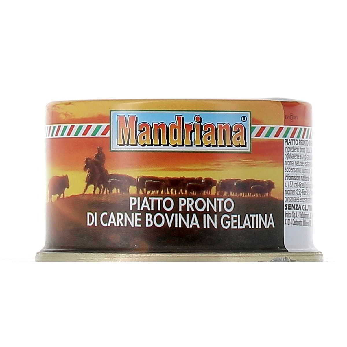 Mandriana Carne Bovina In Gelatina 140 g
