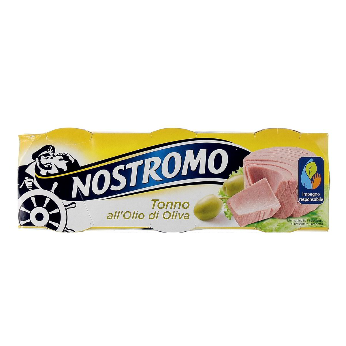 Nostromo Tonno All'olio Di Oliva 3x70 g - sgocciolato 3x52 g