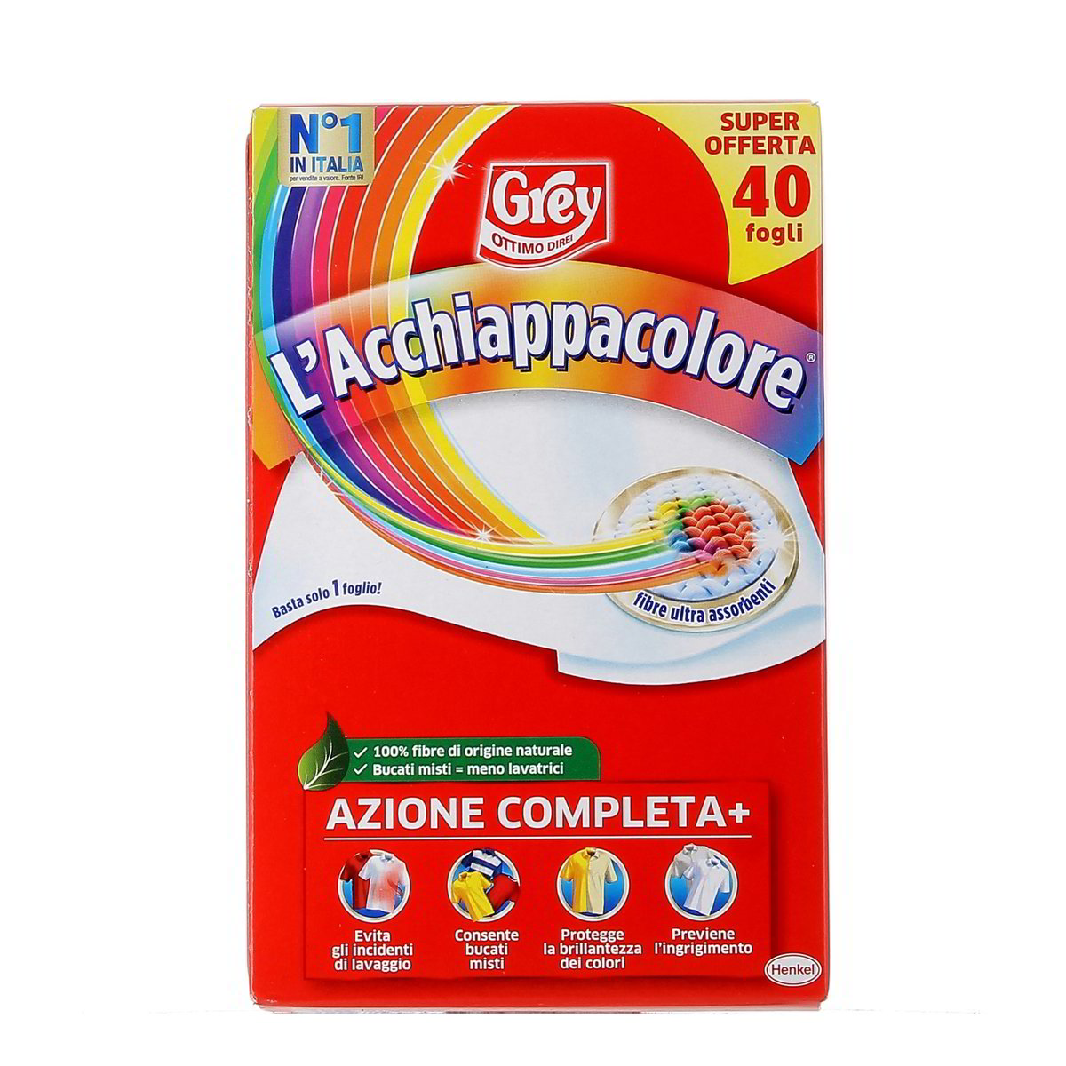 Grey L'acchiappacolore Azione Completa 40 fogli