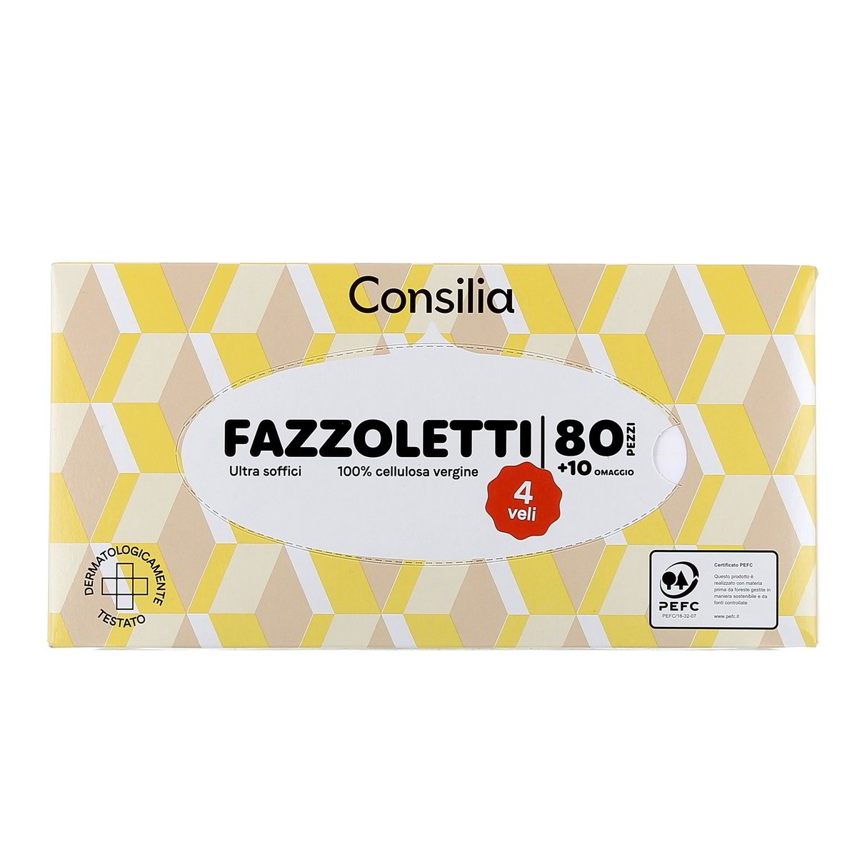 Consilia Box Fazzoletti 4 Veli 1 pezzo