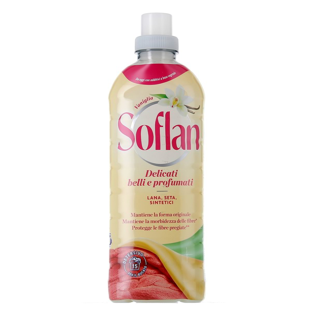 Soflan Detersivo Liquido Vaniglia Per Lana, Seta, Sintetici 900 ml