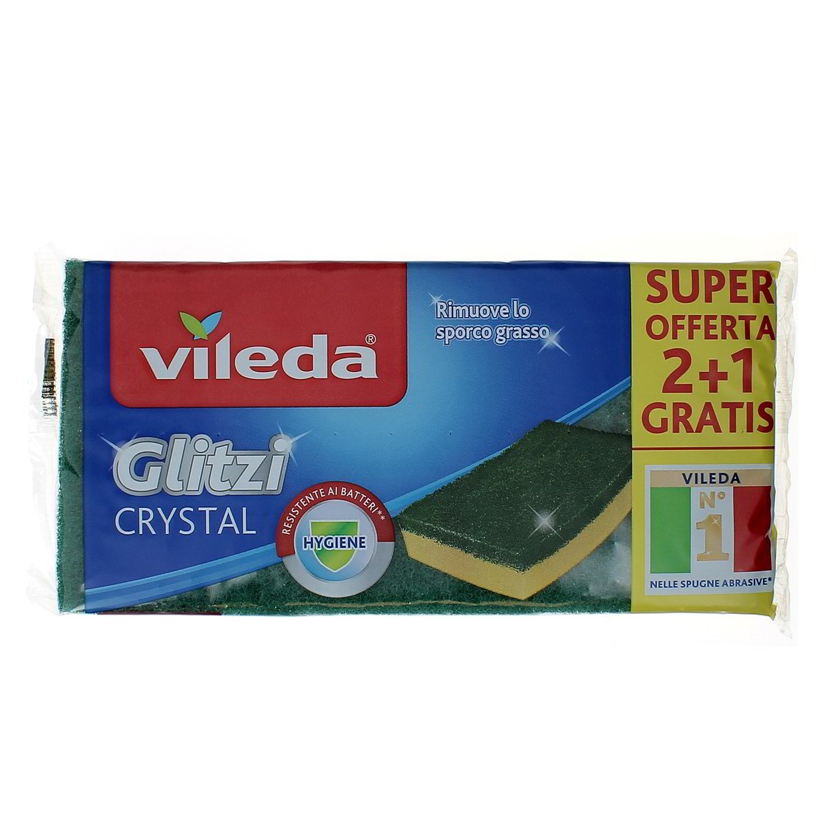 Vileda Glitzi Crystal 3 pezzi