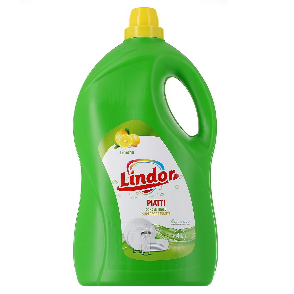 Lindor Sapone Liquido Per Piatti Al Limone 4 l