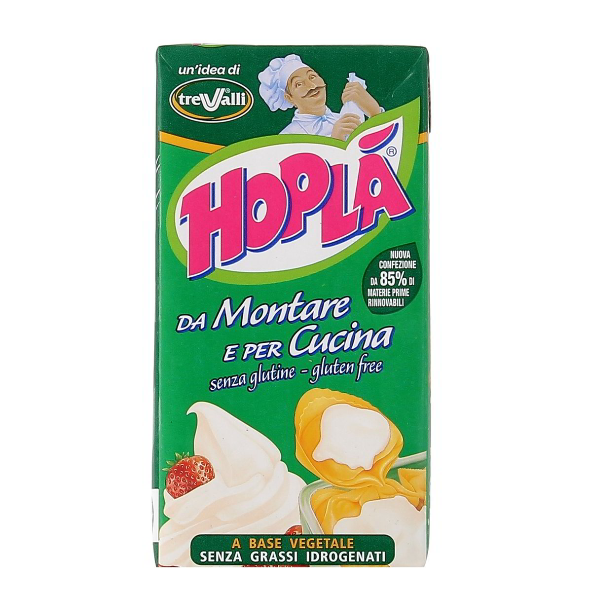 Trevalli Hoplá Panna Da Montare E Per Cucina Senza Glutine 500 ml