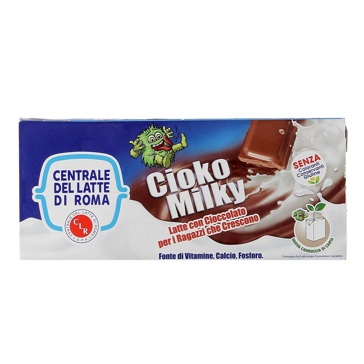 Centrale del Latte di Roma Cioko Milky Latte Con Cioccolato 3x200 ml
